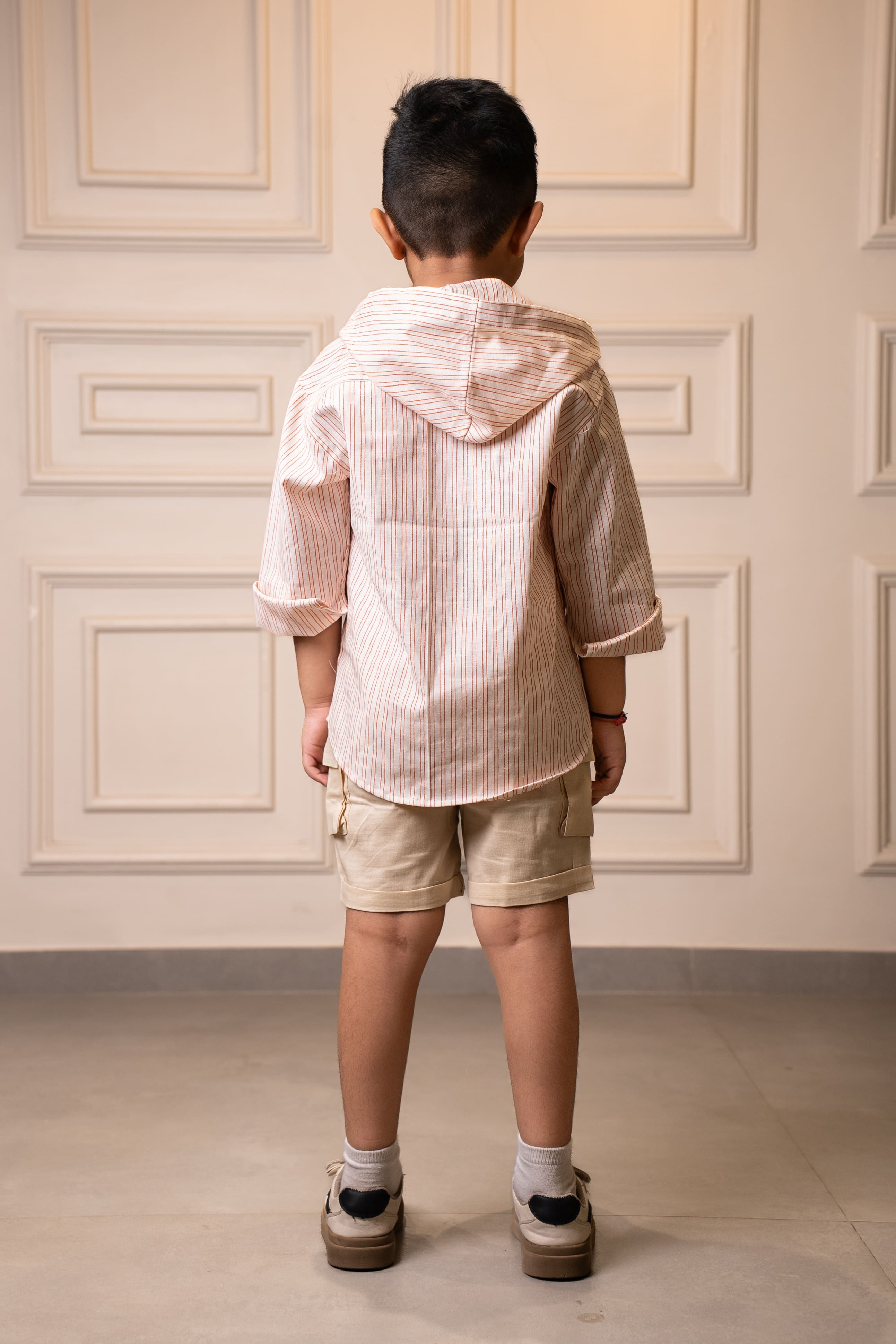 Apricot Air Linen Hoodie
