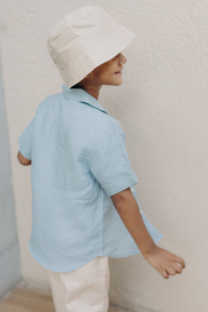 Girls Pure linen shirt