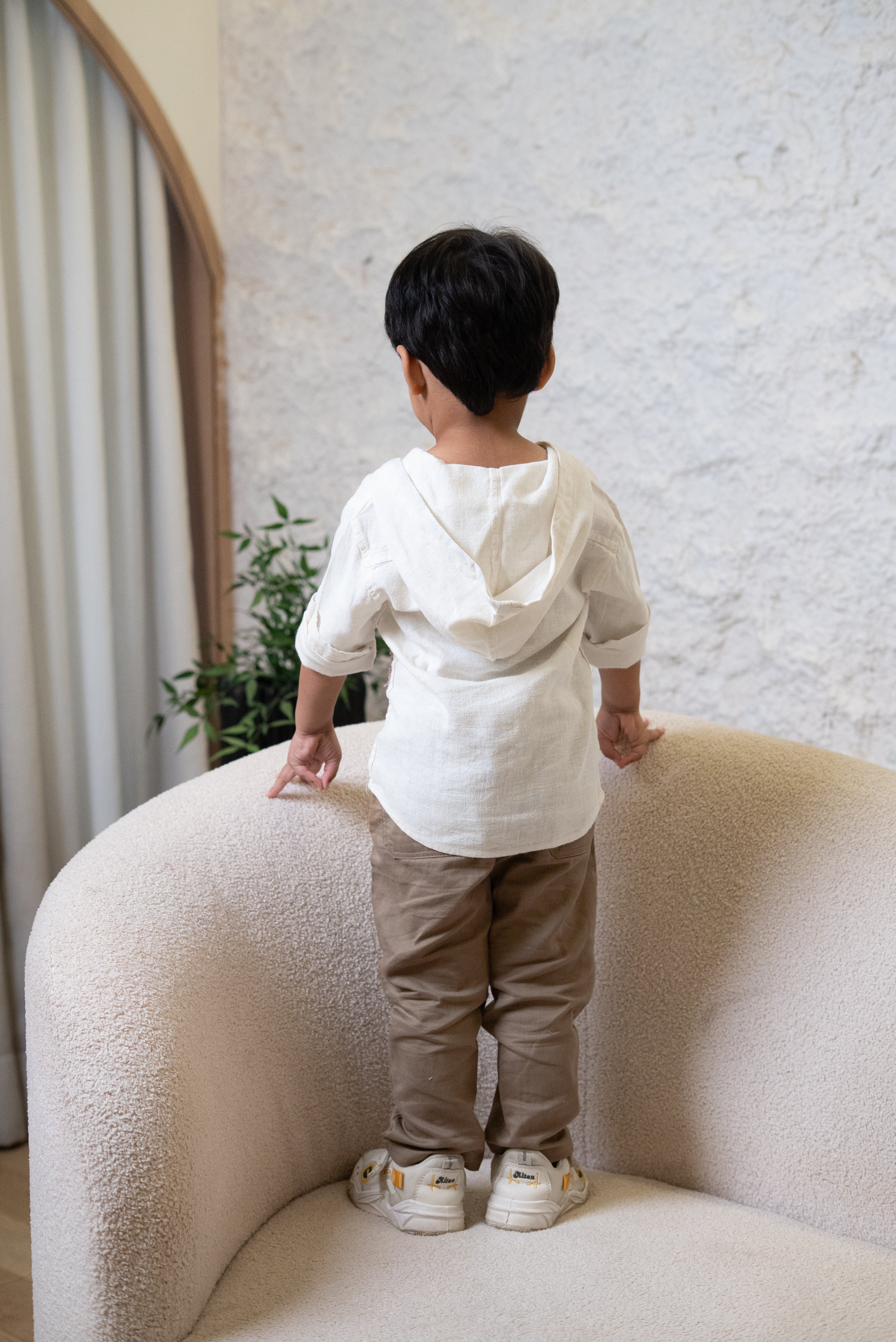 Fuji Linen Hoodie (unisex fit)