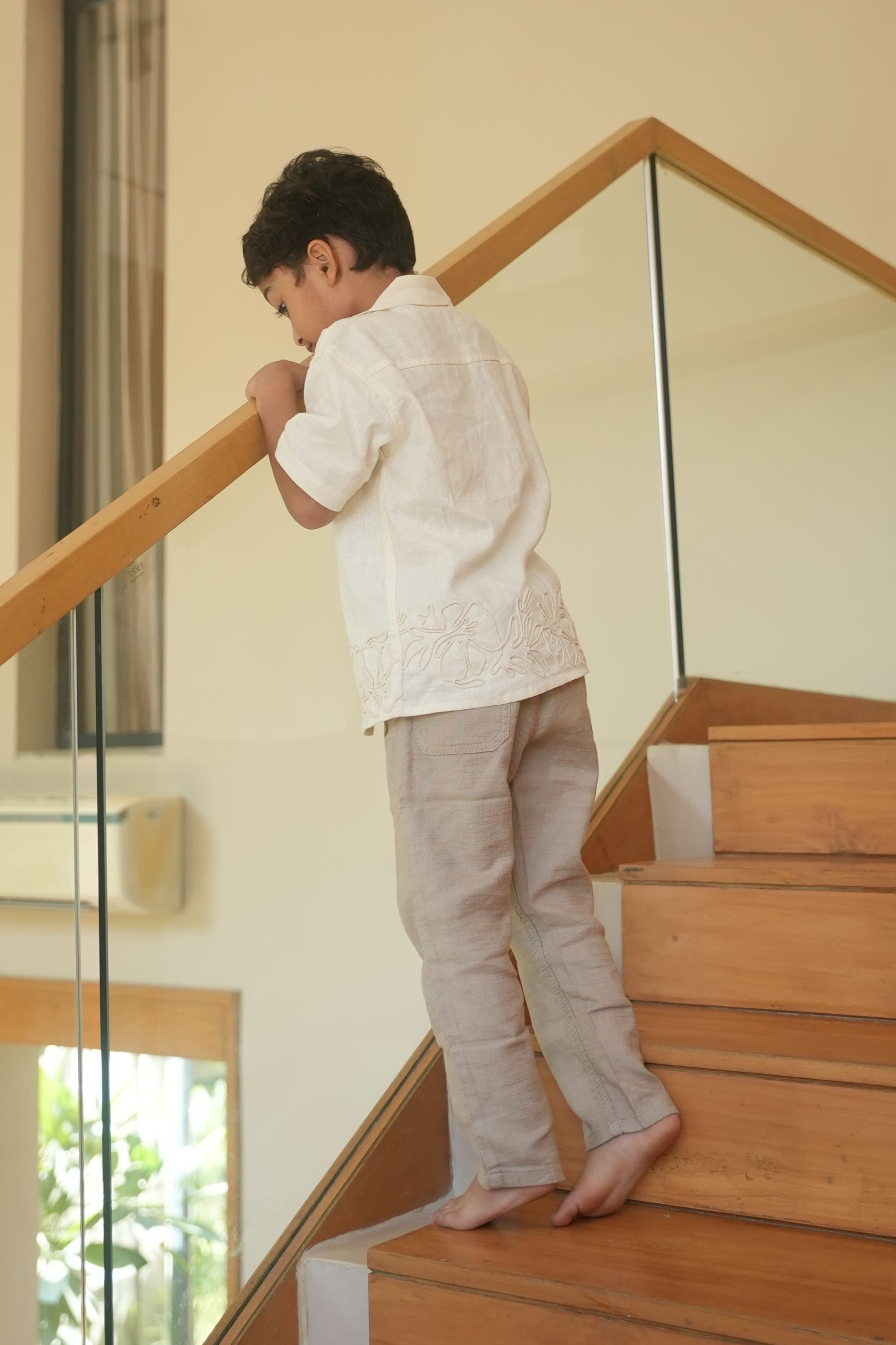 Linen Leaf Shirt