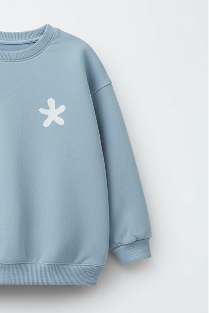 Aqua sweatshirt